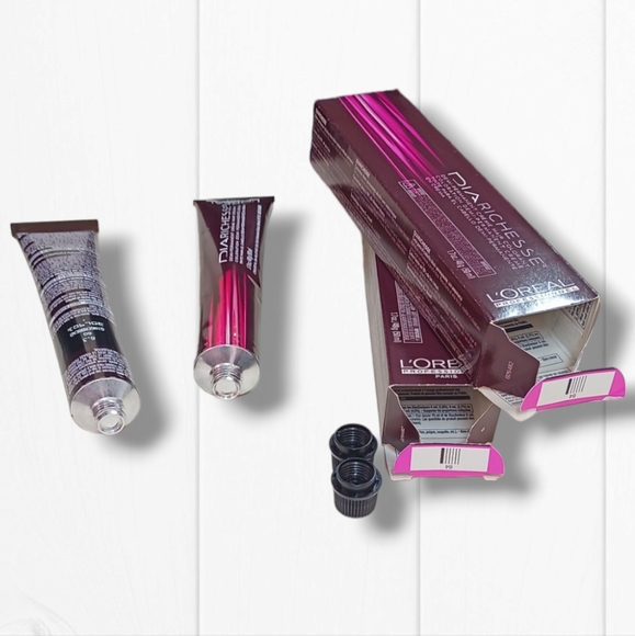 L'Oreal Professionnel DIARichesse 2 Tubes Ammonia-Free 6.3/6G Gingerbread - Picture 13 of 16